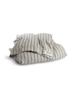 BL0898M Poszewka Na Kołdrę MISTY Stripe Black