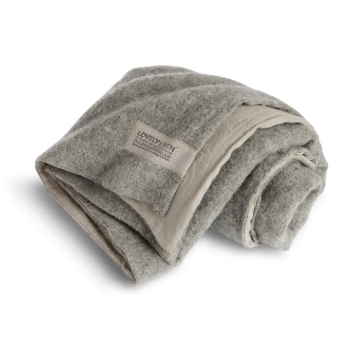 DBLW0189 Koc Wełniany LOVELY Natural Beige