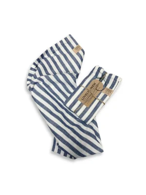 GTL0678 Ręcznik 35X50 MISTY Denim Blue - Paski