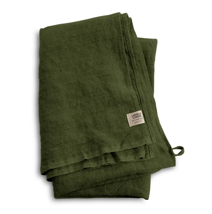 HL0171 Ręcznik Hamam LOVELY Jeep Green