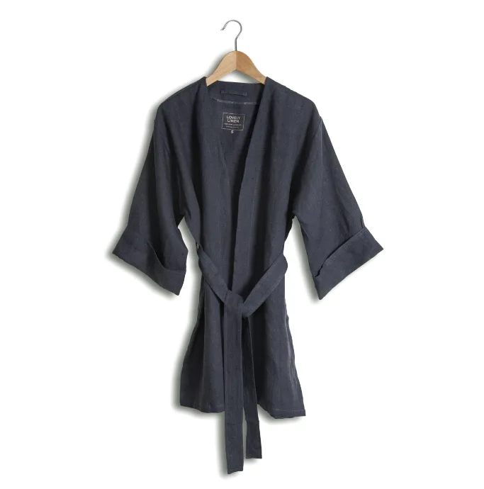 KIML0197L Kimono LOVELY Dark Grey