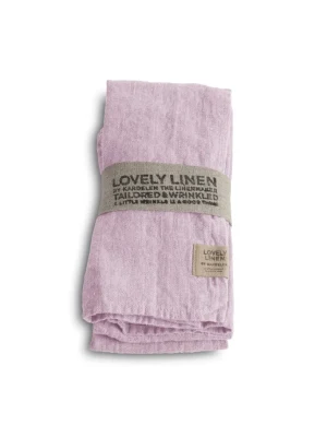 Serwetka LOVELY Dusty Pink 4szt