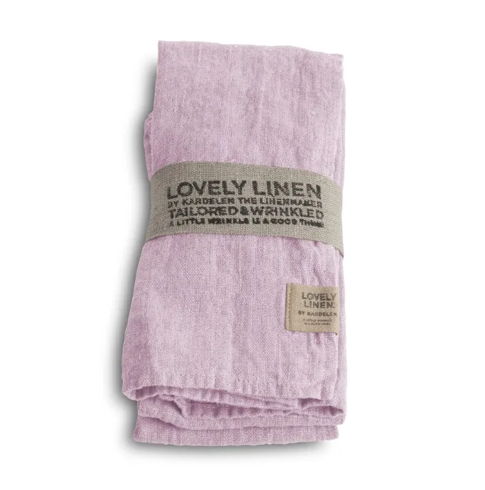 Serwetka LOVELY Dusty Pink 4szt