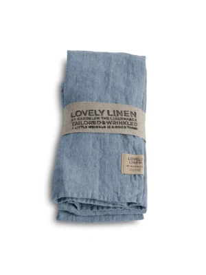 Serwetka LOVELY Dusty Blue 4szt