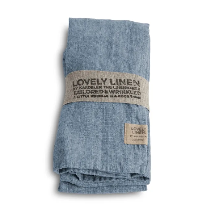 Serwetka LOVELY Dusty Blue 4szt