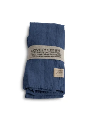 Serwetka LOVELY Denim Blue 4szt