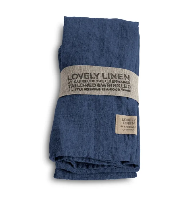 Serwetka LOVELY Denim Blue 4szt