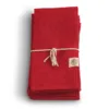 NL0282 Serwetka CLASSIC Red 4szt