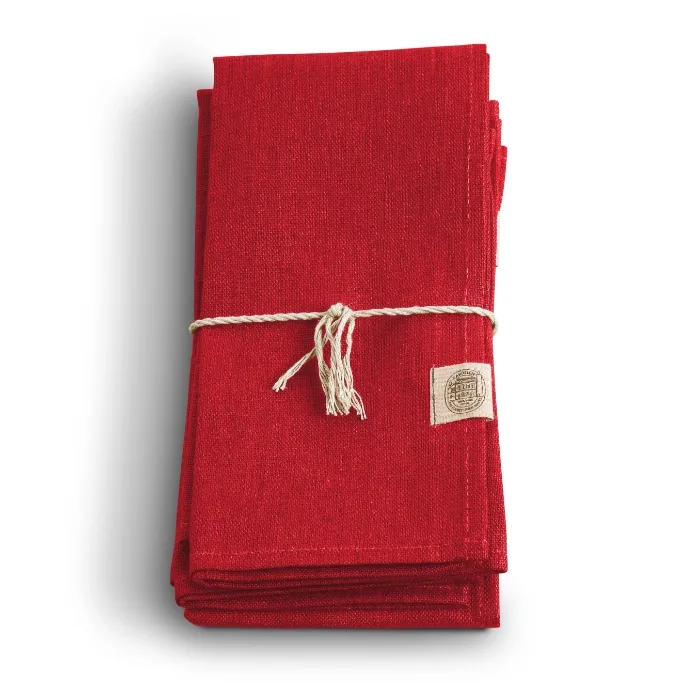 NL0282 Serwetka CLASSIC Red 4szt