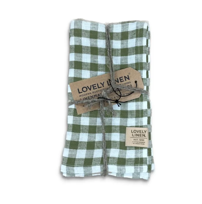 NL0771 Serwetka MISTY Jeep Green - Kratka 4szt