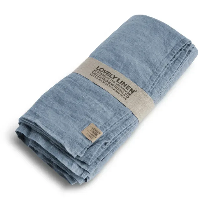 TCL0174B Obrus LOVELY Dusty Blue