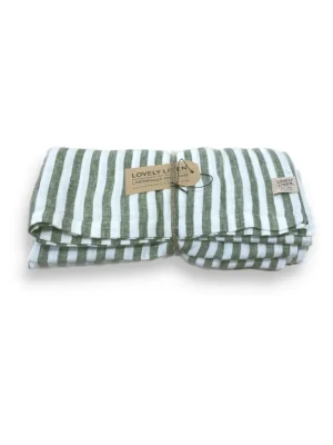 Obrus MISTY Jeep Green - Paski