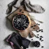 Serwetka LOVELY Black 4szt