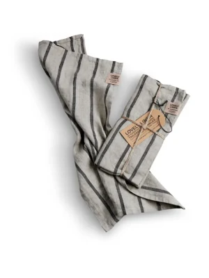 Ręcznik 35X50 MISTY Stripe Black
