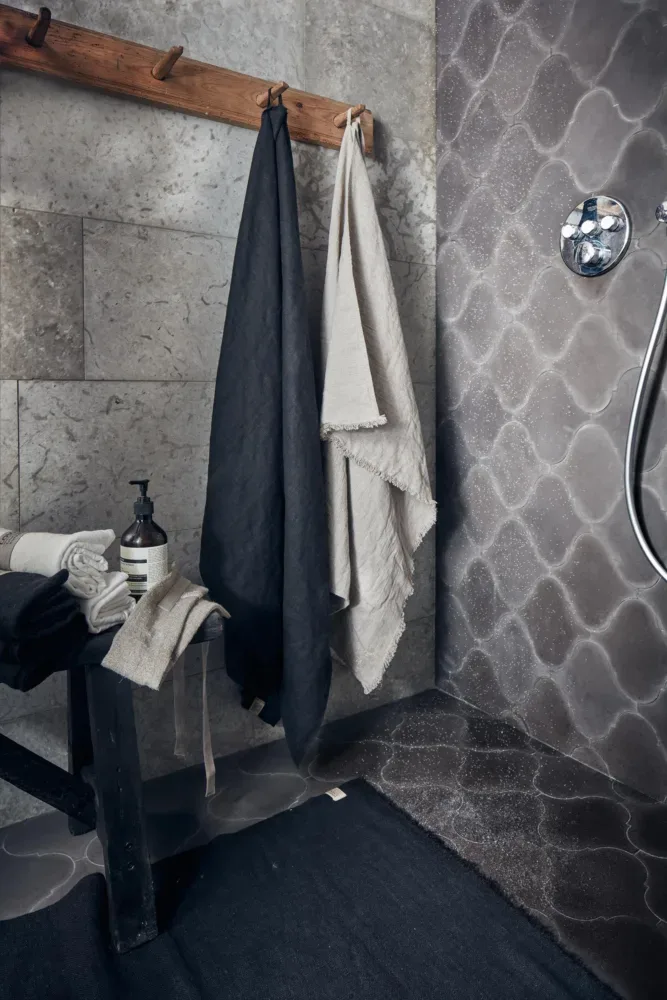 Ręcznik Hamam LOVELY Dark Grey