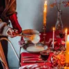 Obrus CLASSIC Red w aranżacji stołu
