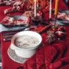 Obrus CLASSIC Red w aranżacji stołu