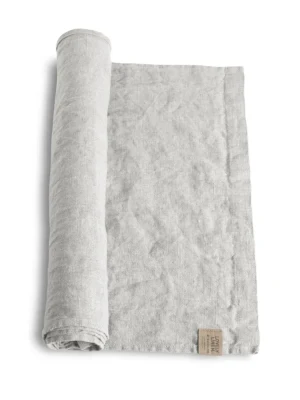 Bieżnik lniany LOVELY Light Grey – zdjęcie produktowe