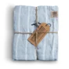 Bieżnik lniany MISTY Stripe Sky – zdjęcie produktowe