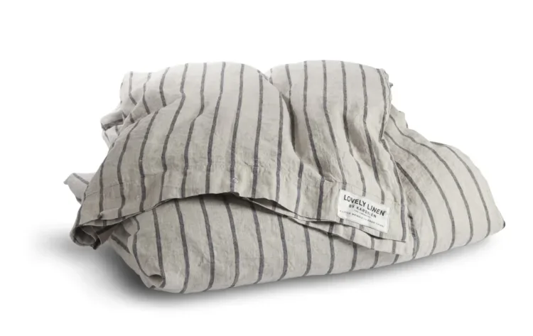 Poszewka Na Kołdrę MISTY Stripe Black