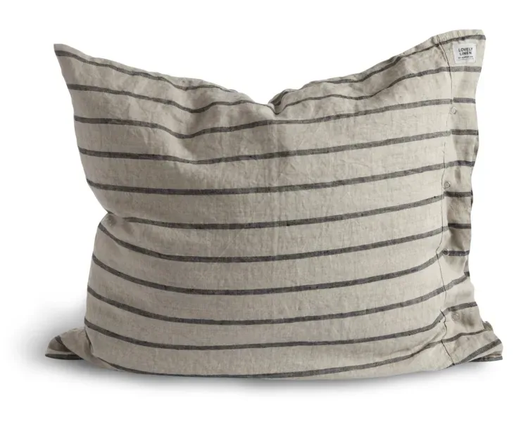 Poszewka Na Poduszkę MISTY Stripe Black
