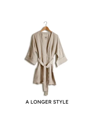Kimono Long LOVELY Natural Beige