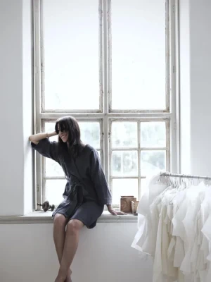 Kimono Long LOVELY Dark Grey