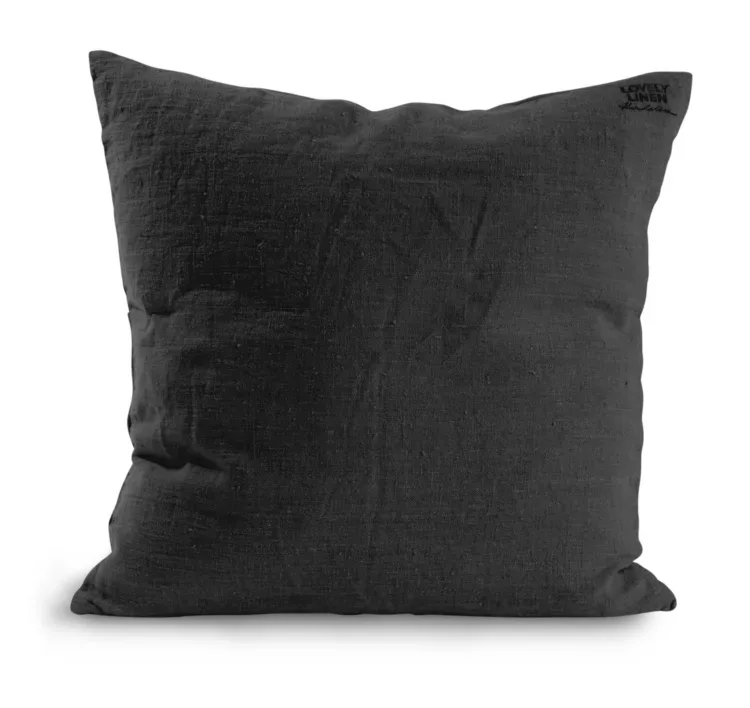 Dekoracyjna Poszewka Na Poduszkę LOVELY Dark Grey