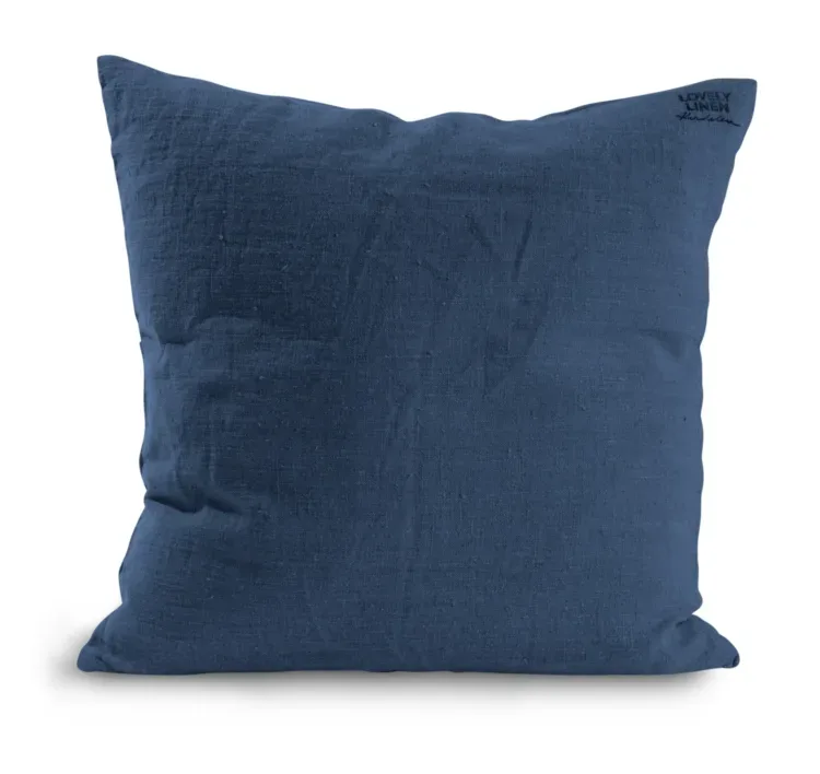 Dekoracyjna Poszewka Na Poduszkę LOVELY Denim Blue