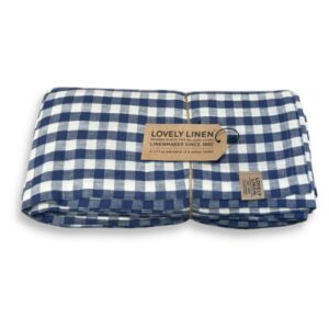 Obrus Misty Kratka - 145x300, Denim Blue Check