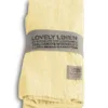 Lniane serwetki LOVELY Lemon Sorbet 45 × 45 cm, komplet 4 sztuk