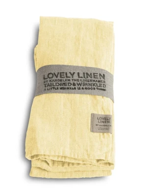 Serwetki LOVELY Lemon Sorbet Lniane serwetki LOVELY Lemon Sorbet 45 × 45 cm, komplet 4 sztuk