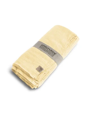 Obrus LOVELY Lemon Sorbet Lniany obrus LOVELY Lemon Sorbet – zdjęcie produktowe