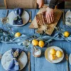 LovelyLinen_SS23 (28) Serwetka CLASSIC Pigeon Blue 4szt