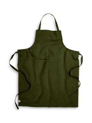 Fartuch CLASSIC Olive Green – zdjęcie produktowe
