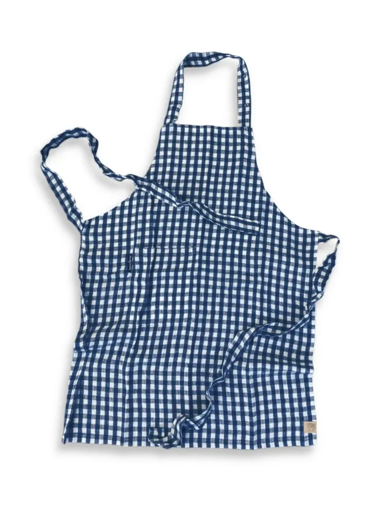 Fartuch MISTY Denim Blue - Kratka – zdjęcie produktowe