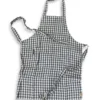 Fartuch MISTY Dark Grey - Kratka – zdjęcie produktowe