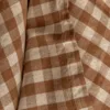 Fartuch MISTY Almond – Kratka – aranżacja Fartuch MISTY Almond w kratkę – zdjęcie aranżacyjne